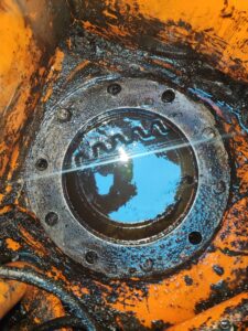 Naprawa reduktora obrotu (4)